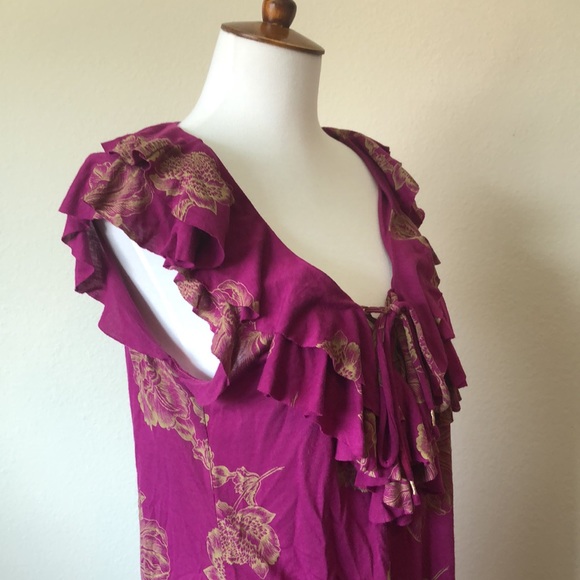 Anthropologie Ruffle Top from Deletta - Picture 7 of 8